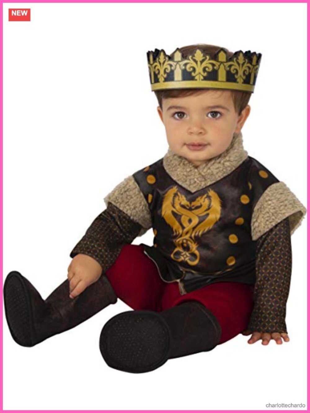 Rubie's Baby Medieval Prince Costume Toddler 1-2 Years 4-Piece Set